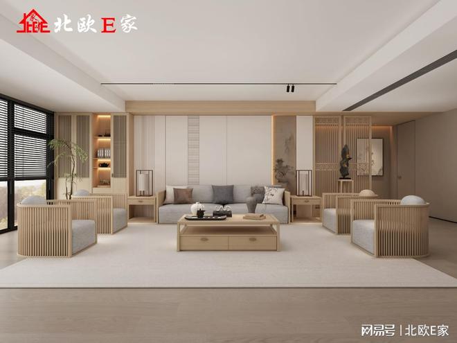 搭配方案品味生活的静谧时光开元棋牌北欧E家实木家具(图3)