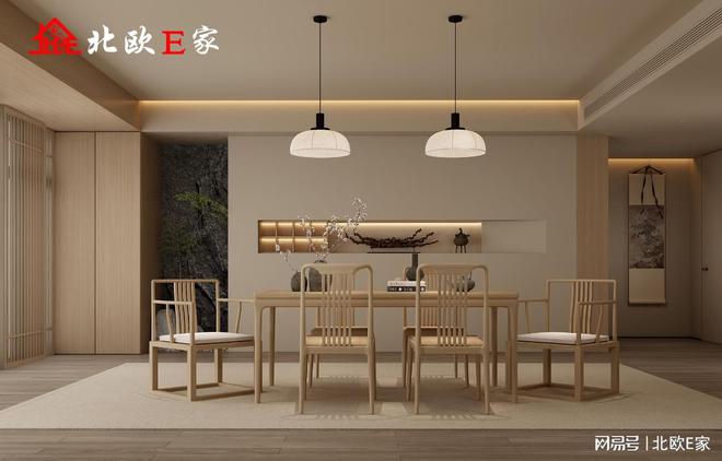 搭配方案品味生活的静谧时光开元棋牌北欧E家实木家具(图4)
